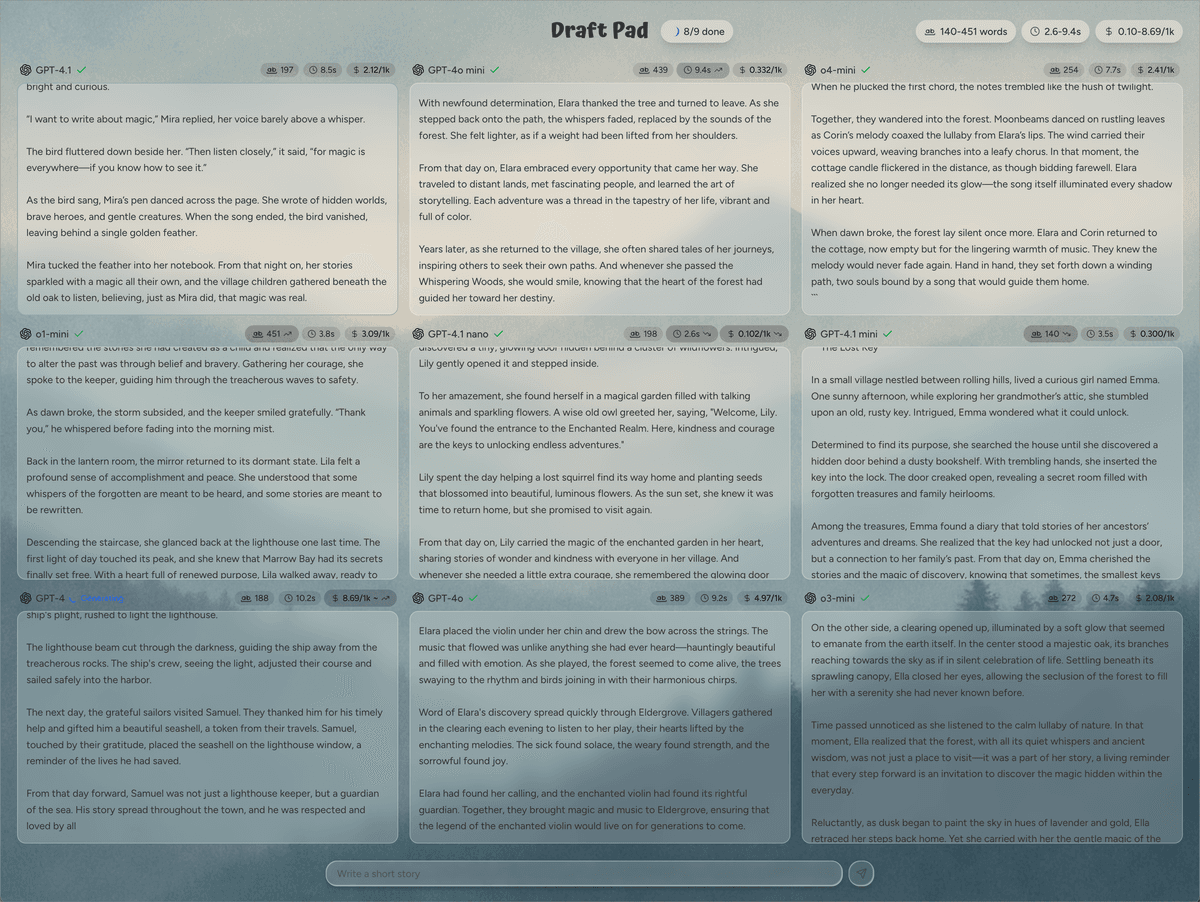 Draft Pad